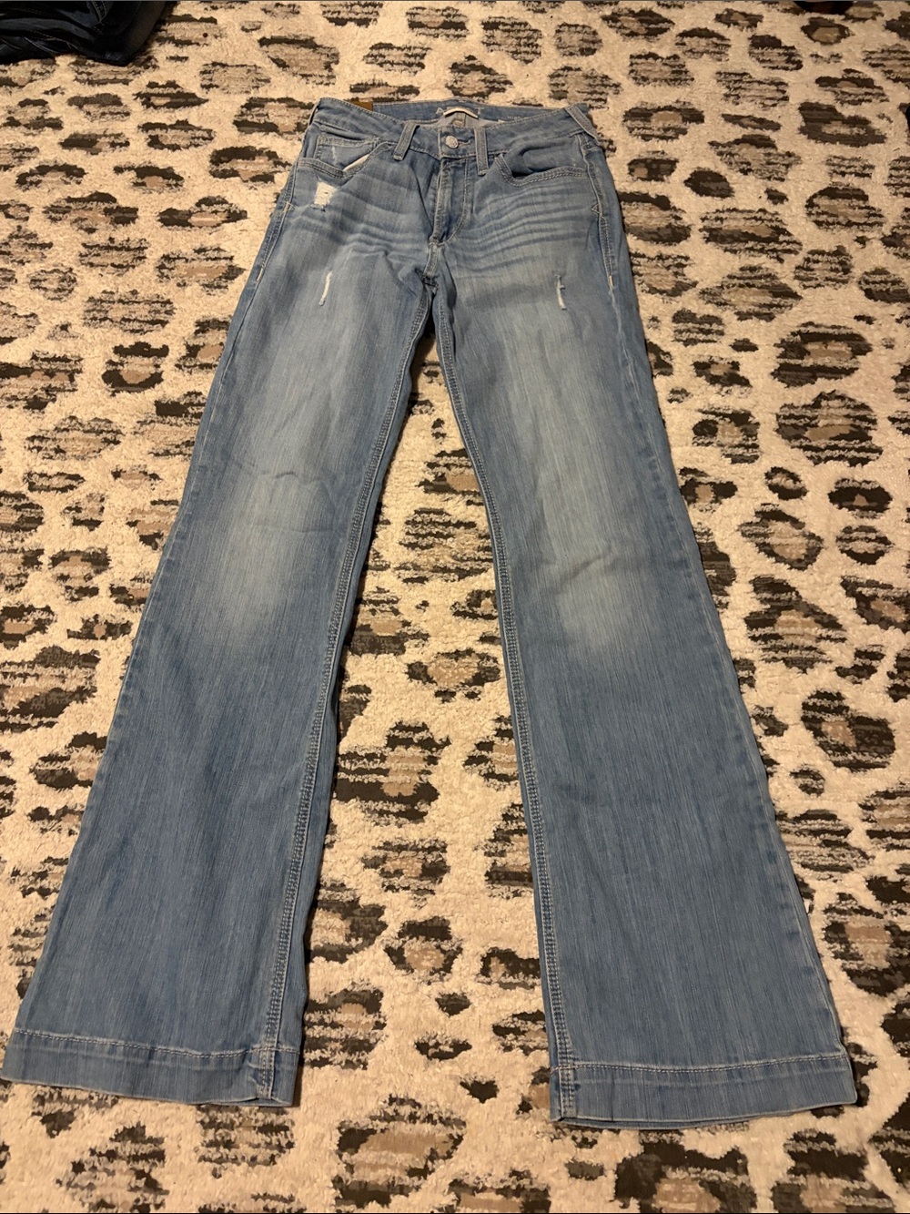 Ariat Light Blue Flare Leg Jeans